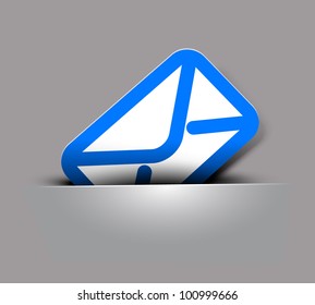 Icons Set for Web Applications, email icons design.