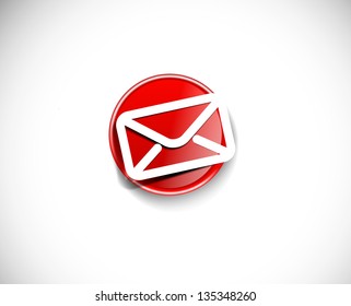 Icons Set for Web Applications, email icons design.