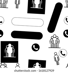 Icons, signs, symbols. Pointer.Vector illustration for your business.White background.Pattern.
