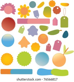 iconos, signos, ilustraciones vectoriales