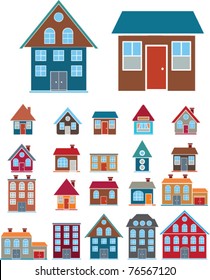icons, signs, vector illustrations
