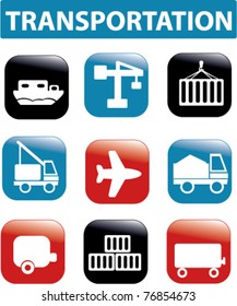 icons, signs, vector illustrations