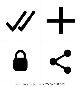 Icons for the site authorization form. Icons are aligned to pixel grid. This means that the images are prepared for use in small-sizes. Perfectly for the Web