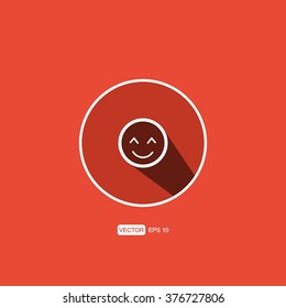 icons smile for Web and Mobile