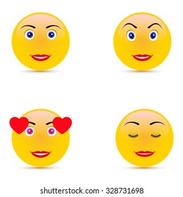  icons of smiley faces