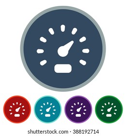 icons speedo meter for Web and Mobile