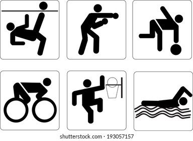 icons sports vector