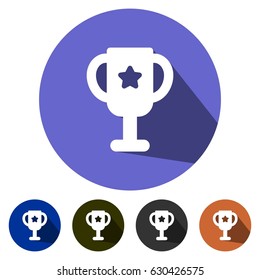 icons star cup for Web, Mobile and business