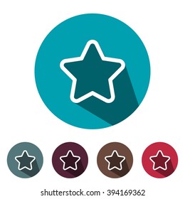 icons star for Web and Mobile