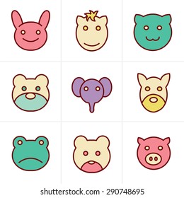 Icons Style Animals icons
