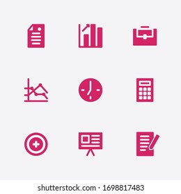 iconos adecuados para aplicaciones móviles de visualización y PC