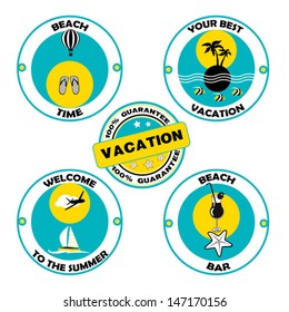 icons for summer
