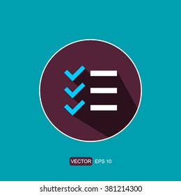 icons todo list for Web and Mobile