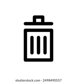 icons trash, ui, basic, essential can use in design