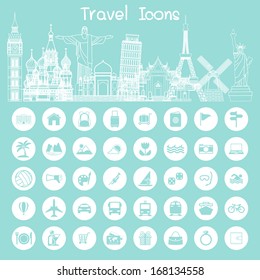 icons  travel info