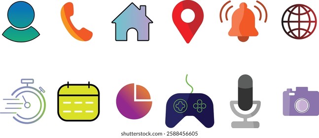 icons with unique design and high quality 