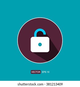 icons unlock for Web and Mobile