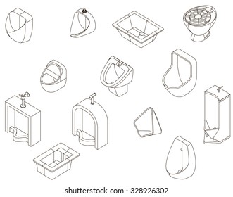 Icons urinal