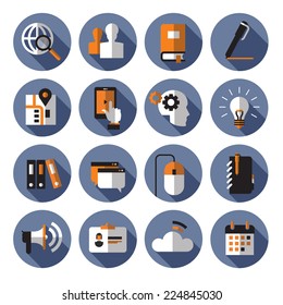 Icons. Vector format