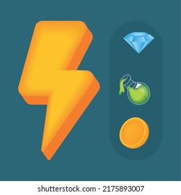 icons video game include coin