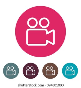 icons video for Web and Mobile