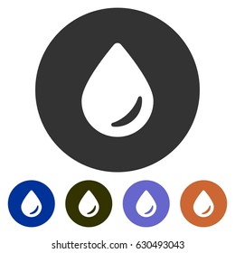 icons water drop for Web, Mobile and business