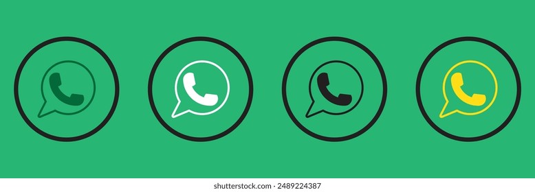 Icons. Web Icons. Contact us Icons. Communication Icon. Vector illustration