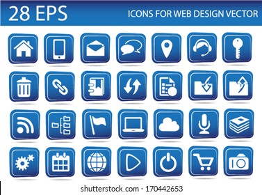 icons web design vector