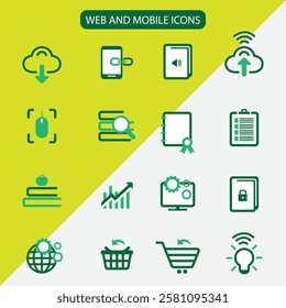 Icons for web and mobile applications