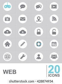 icons WEB vector design