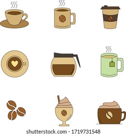 icons for website or instagram