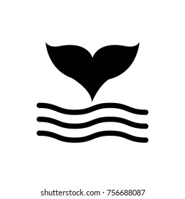 icons of a whale tail