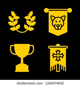 [IconsCount] best vector set. With award, winner and standard icons in set