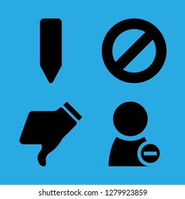 [IconsCount] no vector set. With no friends, stop and dislike icons in set