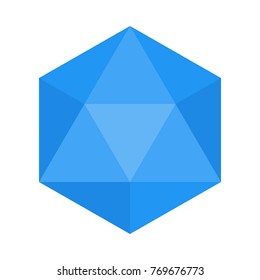 Icosahedron Shaped Polyhedron