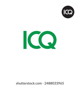 ICQ Logo Letter Monogram Design