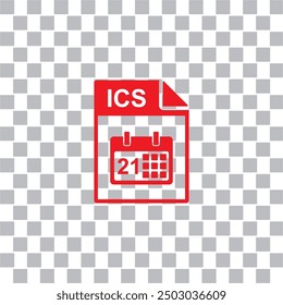 ics file icon , document icon