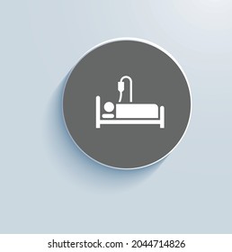 ICU Medical icon vector design