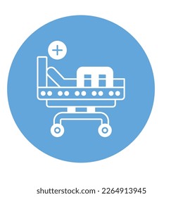 icu stretcher Vector Icon easily modify

