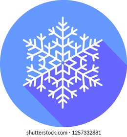 Icy Snowflake vector eps 10
