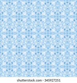 Icy tiles, pattern. Winter seasons greeting card background