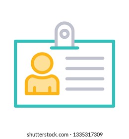id  badge   card  