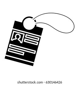 ID badge icon