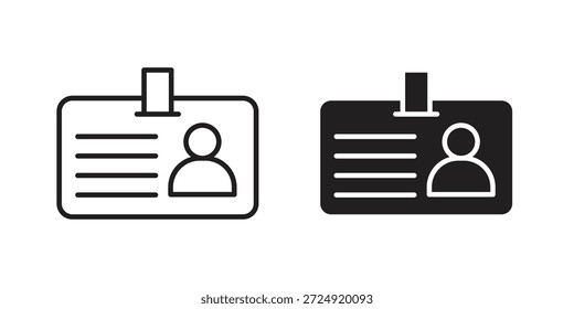 Ícone de emblema de identificação plano e coleção de traços para trabalho de ux da interface do usuário.