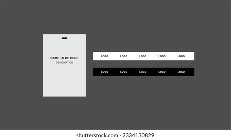 Id card badge Vector Artwork - Mockup