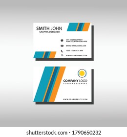 Id Card and business card design, professional name card template vector
