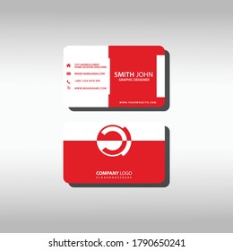 Id Card and business card design, professional name card template vector