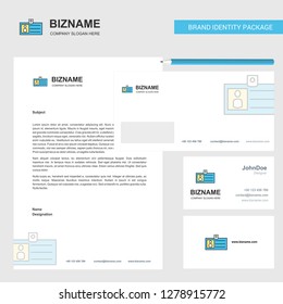 Id card Business Letterhead, Envelope and visiting Card Design vector template