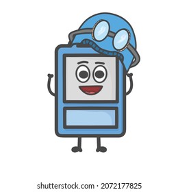Illustration zum Design eines Vektorgrafik-Zeichens
