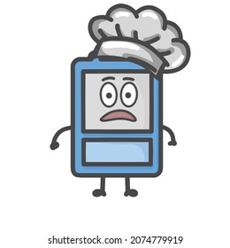 id card Character Flat Cartoon Vector Design Illustration